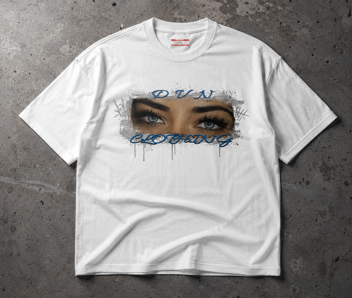 DVN CLOTHING Blue Mirage Tee